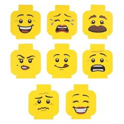Lego Coaster 8-Pack Cards