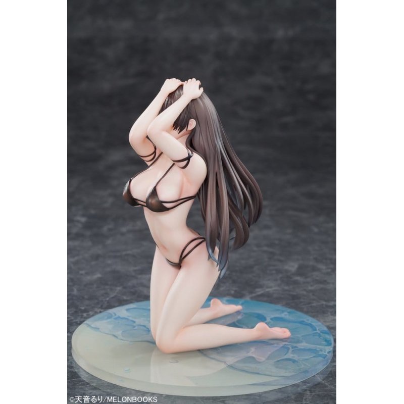 Original Character PVC Figure 1/6 Ruri Amane Illustration - Swimsuit Sugata no Mimi-san 17 cm