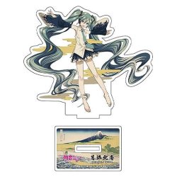 Hatsune Miku x Katsushika Hokusai iXima Die-Cut Acrylic Stand A Sketch of Tago Bay at Ejiri on the Tokaido 10 cm (5)
