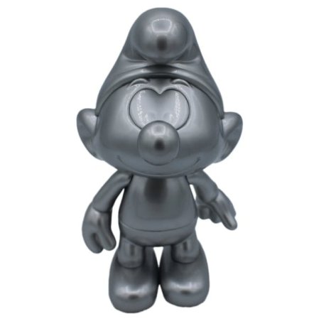 The Smurfs Vinyl Figure Smurf Silver 19 cm