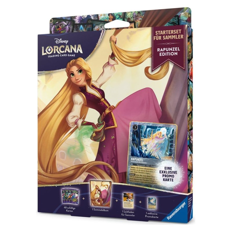 Disney Lorcana TCG Collector's Starter Set Rapunzel Edition *German Version*