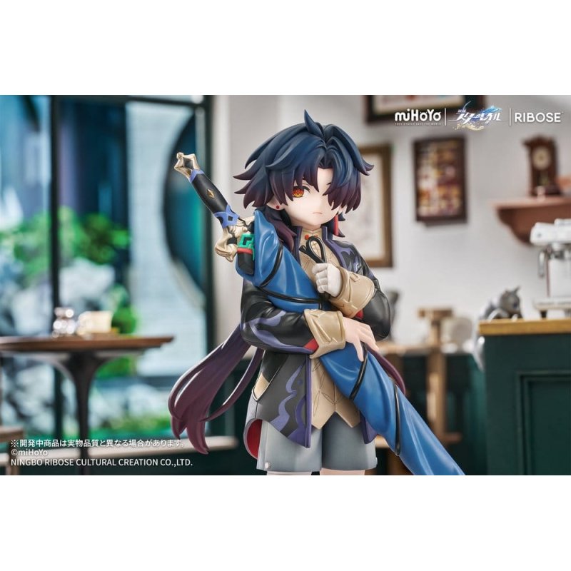 Honkai: Star Rail Rise Up Chibi Cat Series Chibi Figure Blade Ver. 19 cm