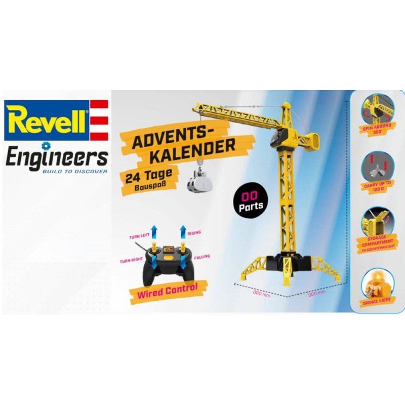 Revell Engineers Advent Calendar Mega Crane