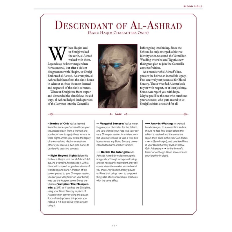 Vampire: The Masquerade 5th Edition RPG book Blood Sigils Sourcebook *Englische Version*