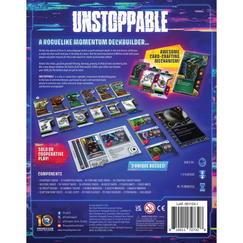 Asmodee Unstoppable: Core Game Jeu de société