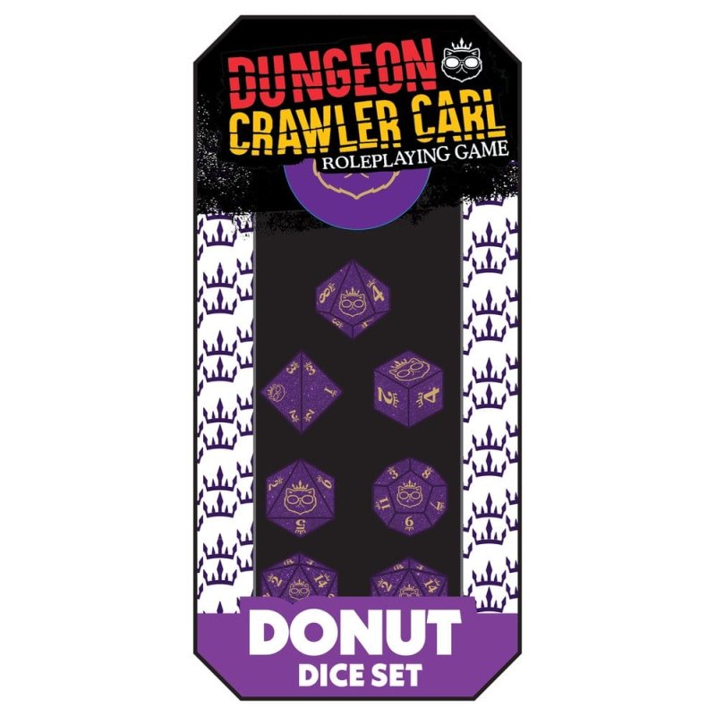 Dungeon Crawler Carl Dice Set Princess Donut’s Enchanted Crown