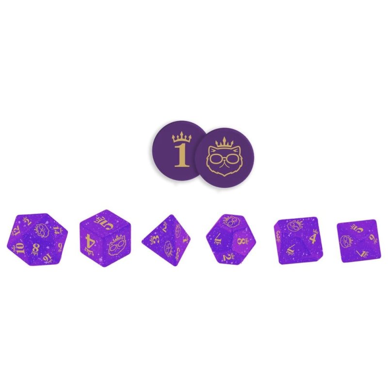 Dungeon Crawler Carl Dice Set Princess Donut’s Enchanted Crown