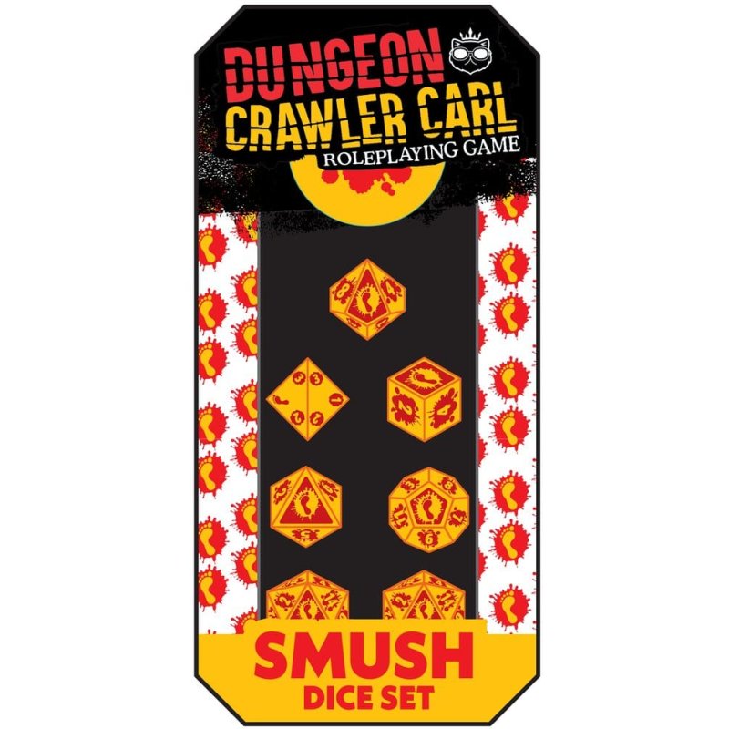 Dungeon Crawler Carl RPG Dice Set Smush