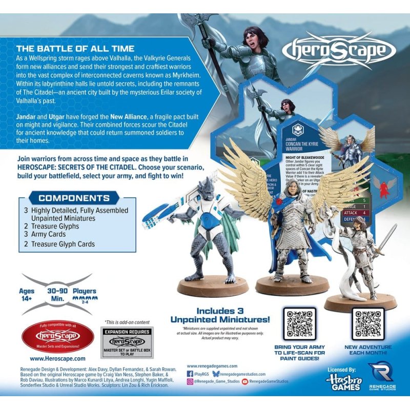 Heroscape Army Expansion Paragons of the New Alliance *English Version*