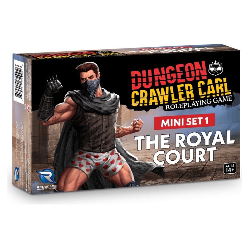 Dungeon Crawler Carl Miniatures Set 1 The Royal Court