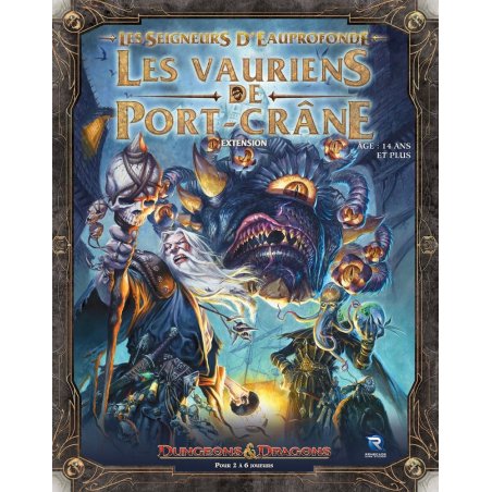 Dungeons & Dragons Board Game Lords of Waterdeep: Scoundrels of Skullport Expansion *French Version*