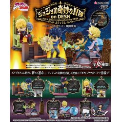JoJo’s Bizarre Adventure on DESK Desktop Figure Mini Figures Blind Box Display (6)