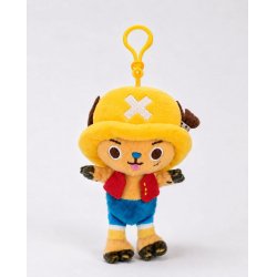 One Piece Plush Keychain Chopper x Luffy / Ruffy 11 cm