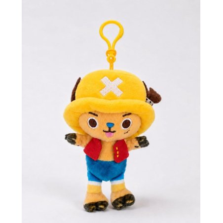One Piece Plush Keychain Chopper x Luffy / Ruffy 11 cm