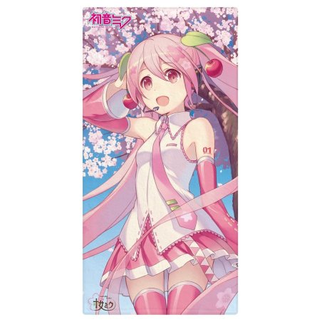 Hatsune Miku Towel Sakura 75 x 150 cm