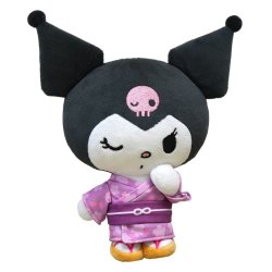 Sanrio Plush Figure Kuromi Kimono Version 22 cm