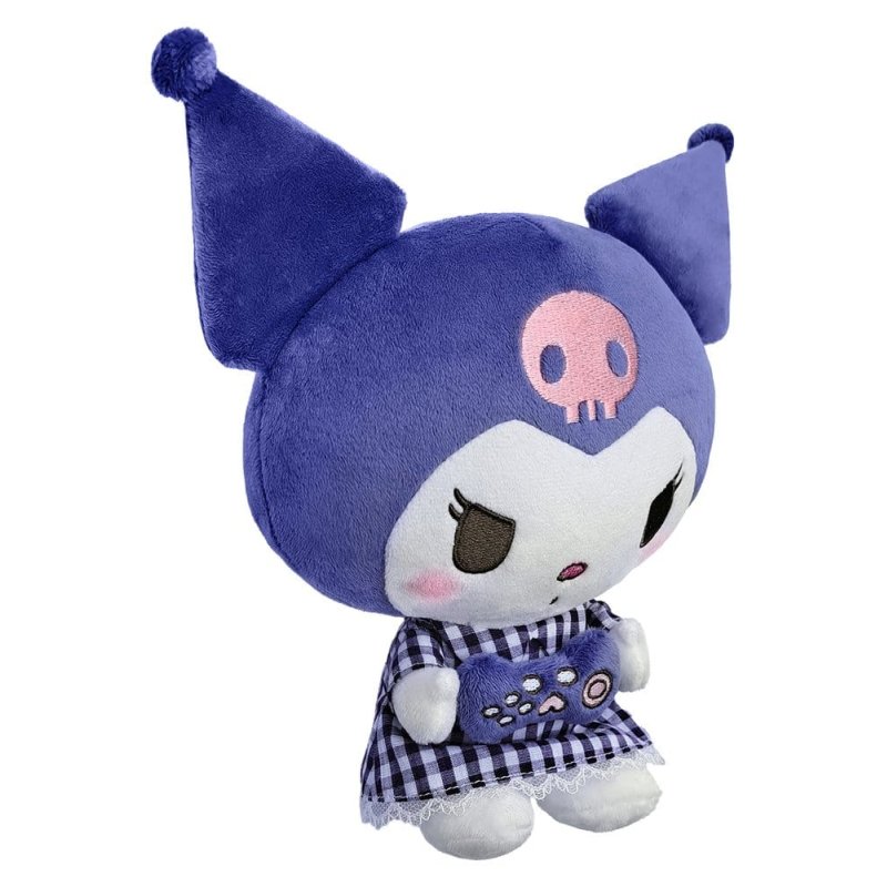 Sanrio Plush Figure Kuromi Pyjama Style M 22 cm