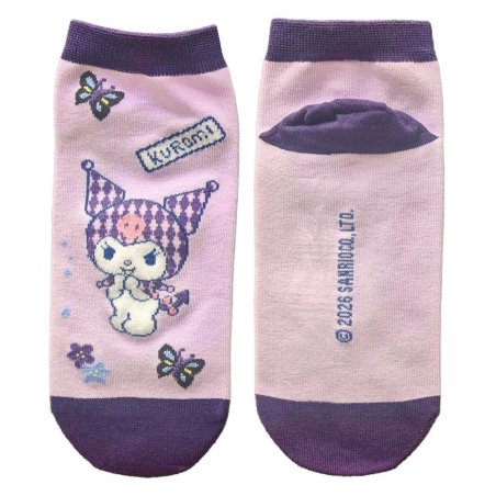 Sanrio Socks Kuromi Japanese Short 36-40