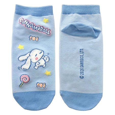 Sanrio Socks Cinnamoroll Dance Off Short 36-40