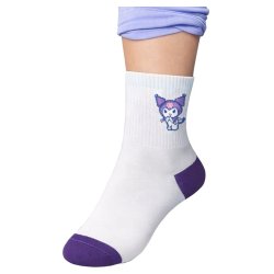 Sanrio Socks Kuromi Japanese Long 36-40