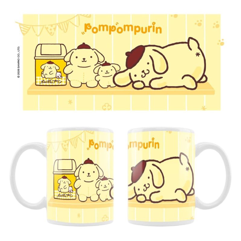 Sanrio Mug Pompompurin Squishy Cute Purin 02
