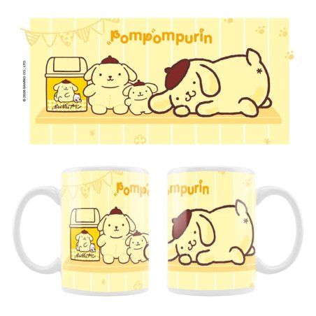 Sanrio Mug Pompompurin Squishy Cute Purin 02