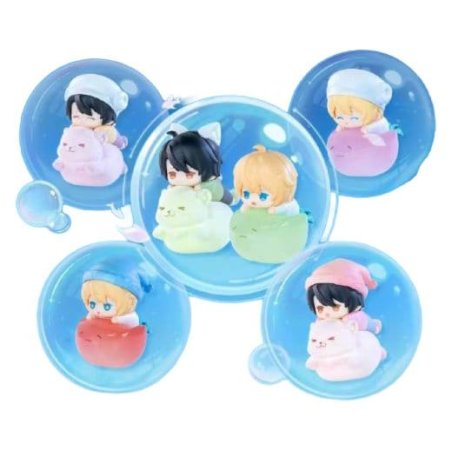 The Falling Merman PVC Mini Figures Luming World Series Blind Box 5 cm Display (12)