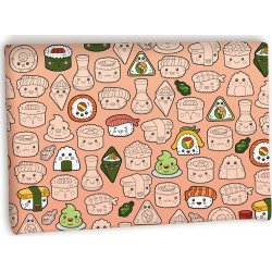 Uchiwa Manga Cover Sushies 24 x 17 cm