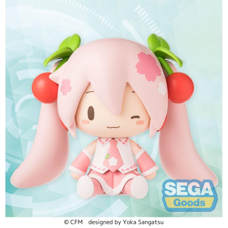 Character Vocal Series 01: Hatsune Miku Fuwa Petit Chibi Figure Sakura Miku 8 cm