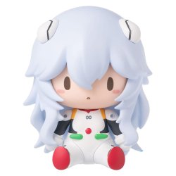 Evangelion: 3.0 1.0 Thrice Upon a Time Fuwa Petit Chibi Figure Rei: Long Hair 8 cm