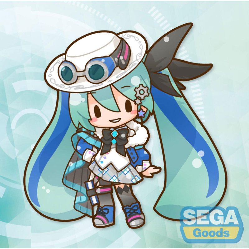 Character Vocal Series 01: Hatsune Miku Fuwa Petit Plush Figure Hatsune Miku Miku with you 2025 LL 45 cm