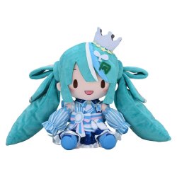 Character Vocal Series 01: Hatsune Miku Fuwa Petit Plush Figure Hatsune Miku LAWSON 50th Anniversary Special LIVE L 30
