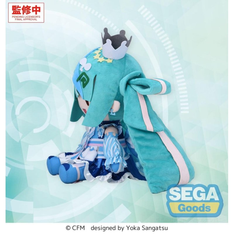 Character Vocal Series 01: Hatsune Miku Fuwa Petit Plush Figure Hatsune Miku LAWSON 50th Anniversary Special LIVE L 30
