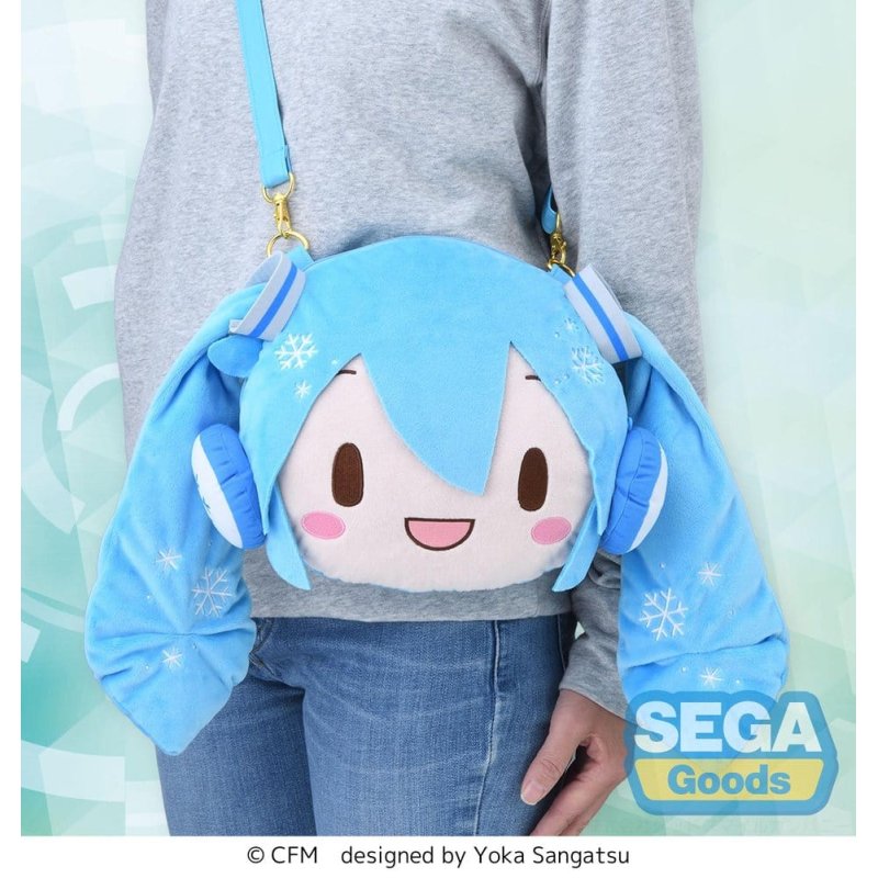 Character Vocal Series 01: Hatsune Miku Fuwa Petit Shoulder Bag Snow Miku
