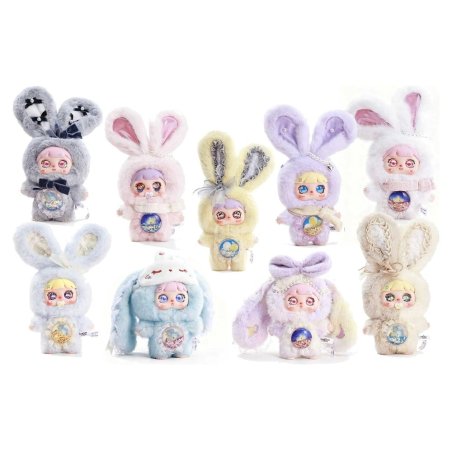 Original Character Mini Figures 6-Pack Meya &amp Mocici Candy Heart Rabbit Blind Box&nbsp