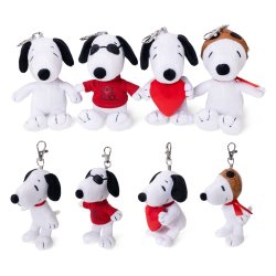 Peanuts Keychains Set Snoopy 10 cm (12)