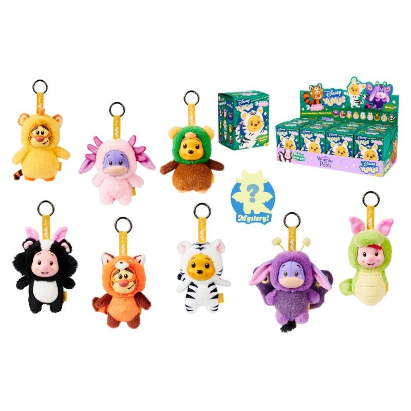 Disney YUYUS Plush Figure Winnie the Pooh Blindbox Display (8)