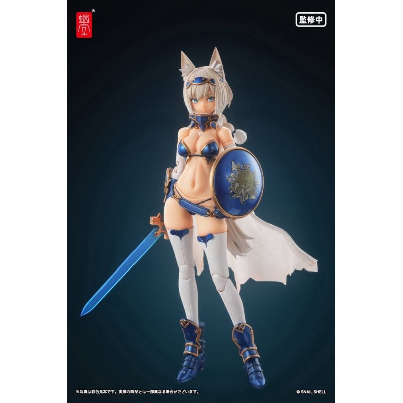 Original Character Action Figure Kit 1/12 RPG-05 Hero Wolf 16 cm