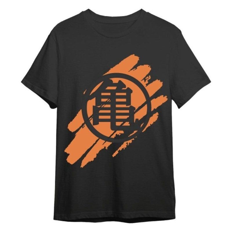 Dragon Ball T-Shirt Logo Kame Black Size L