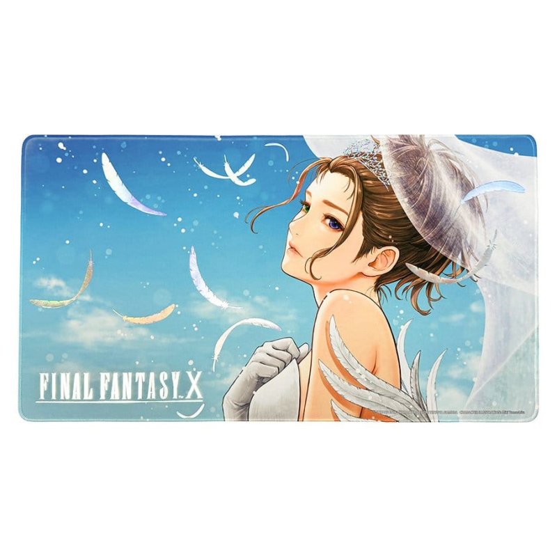 Final Fantasy X Playmat Yuna Wedding Dress Foil Stamp Ver.