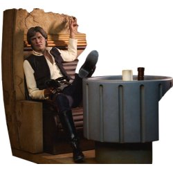 Star Wars Episode IV Mixed Media Premium Format Figure Han Solo: Sorry About the Mess 32 cm