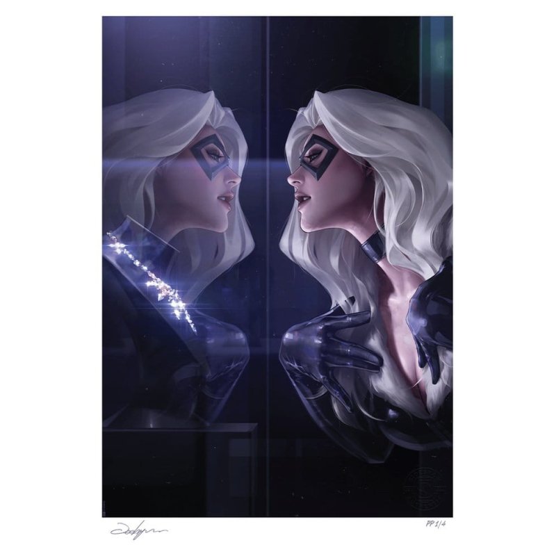 Marvel Fine Art Print Black Cat 46 x 61 cm - unframed