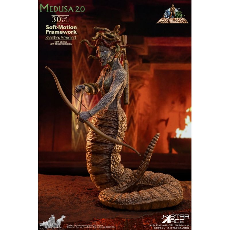 Ray Harryhausens Soft-Motion Series Statue Medusa 30 cm