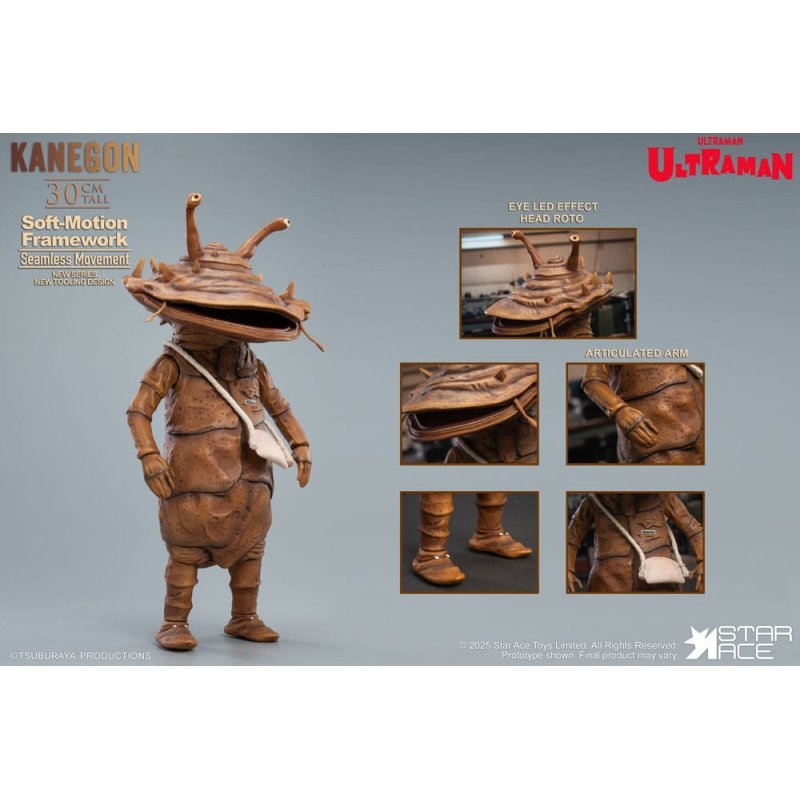 Ultraman Ultra-Kaiju Soft Vinyl Statue Kanegon Special Edition 30 cm