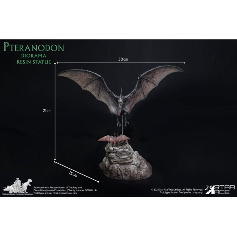 Ray Harryhausen Diorama 1/8 Pteranodon 22 cm
