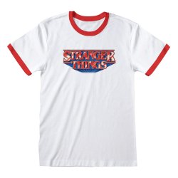 Stranger Things T-Shirt Retro Logo Size M