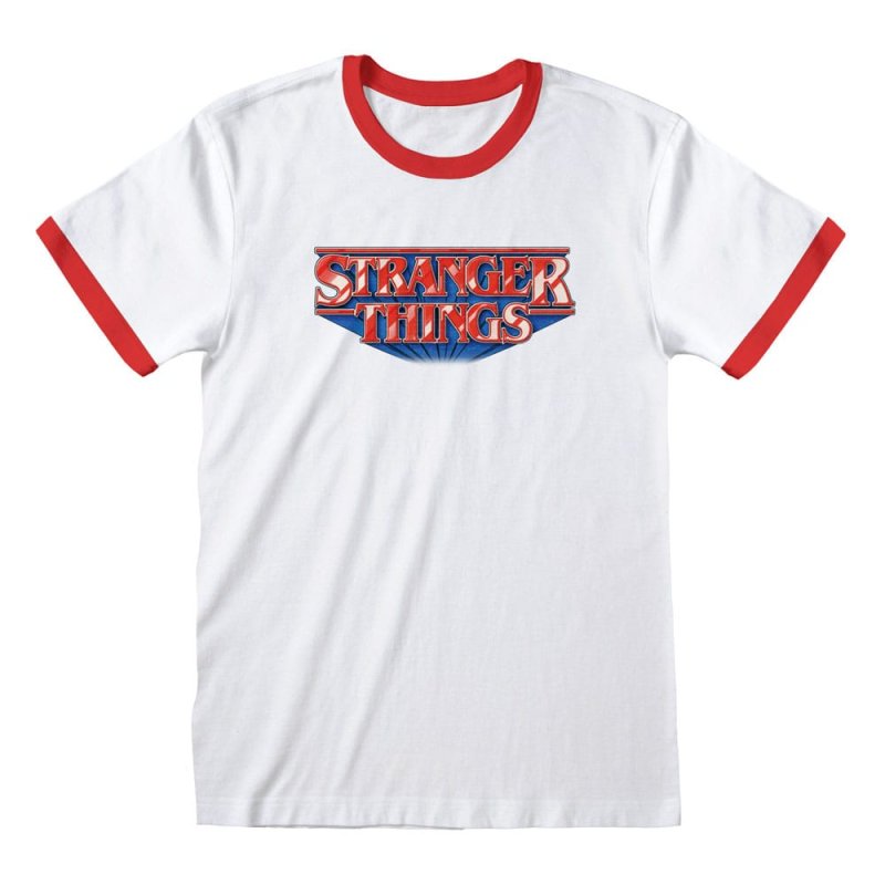Stranger Things T-Shirt Retro Logo Size M