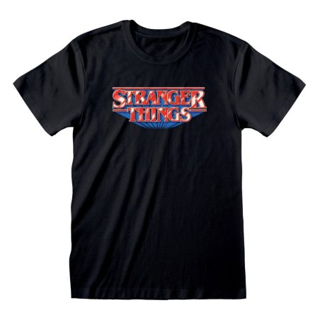 Stranger Things T-Shirt Retro Logo Size M