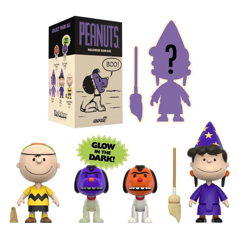 Peanuts Action Figure Blind Box Wave 7 Display (12)