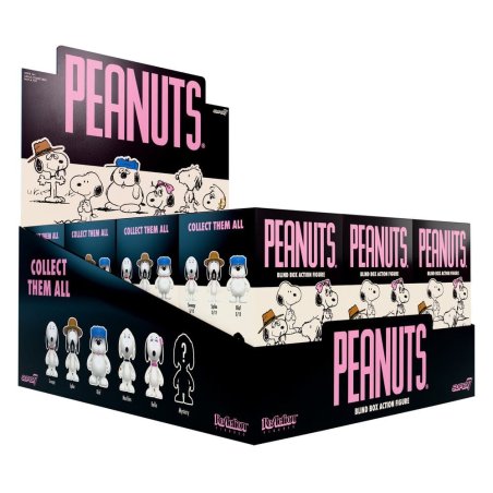 Peanuts ReAction Action Figures Snoopy's Siblings Wave 10 Blind Box 10 cm Display (12)